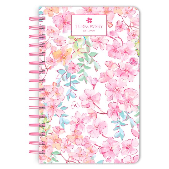 House of Turnowsky OFFICIAL | 5.25x8.25 Inch Compact Wire Journal | Non-Dated | Foil Stamped Cover